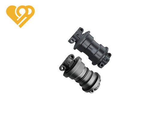 Heat Treatment  Bulldozer Undercarriage Parts Heavy Duty D375 Track Bottom Roller With Forged Steel For Komatsu Bulldozer 195-30-01011