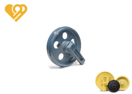 Komatsu PC100 Front Idler Assembly with 40Mn2/40Mn Material and Heat Treatment for Bulldozer Undercarriage Spare Parts