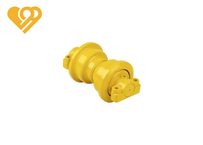 Heat Treatment  Bulldozer Undercarriage Parts Heavy Duty D375 Track Bottom Roller With Forged Steel For Komatsu Bulldozer 195-30-01011