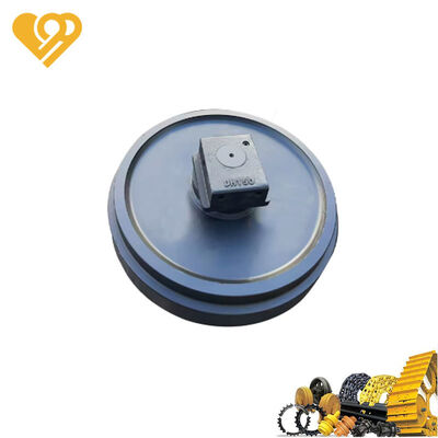 Qualità Daewoo Undercarriage Ricambi Trattamento termico Forgiato Acciaio Anteriore Idler Wheel adatta per Daewoo Mini Escavatore DH150 fabbrica