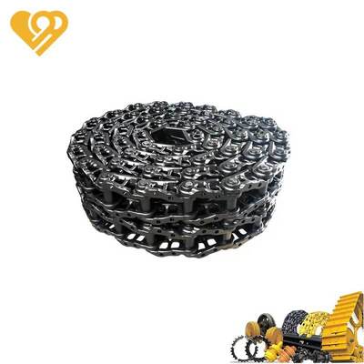Qualità Caterpillar E320/E320B Assemblaggio di collegamento a catena con acciaio al boro 35MnBH HRC 50-56 Durezza e pitch 216 mm fabbrica