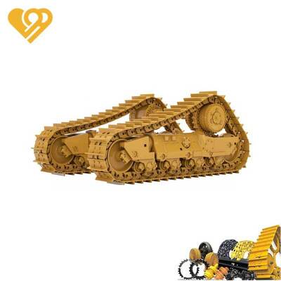 Qualità 228mm Pitch Single Grouser Track Shoe in acciaio in lega di boro 25MnB per il carrozzone del bulldozer Liebherr PR764 fabbrica