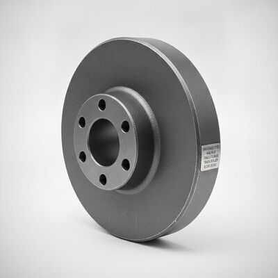 Qualità Rullo cingolo per escavatore in acciaio forgiato 50Mn HRC 40-55 Durezza Flangia Singola per Hitachi EX200 EX300 fabbrica