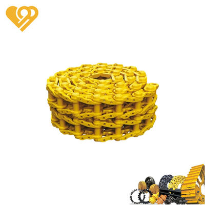 Qualità Catena per cingoli per bulldozer compatto D4H D5H in acciaio 35MnBH, durezza HRC 40-55, passo 190 mm, maglia forgiata a secco fabbrica